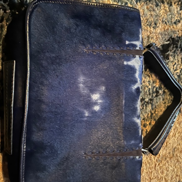 Navy Calfhair and Patent Fendi F3 Secret Code in Poor but Wearablee Condition - Picture 3 of 6